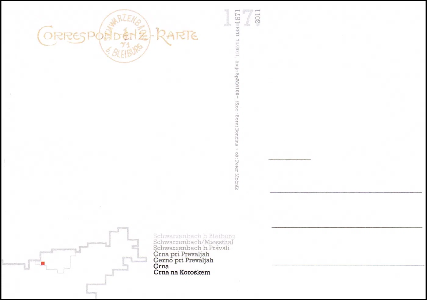 140 LET USTANOVITVE POŠTE ČRNA NA KOROŠKEM